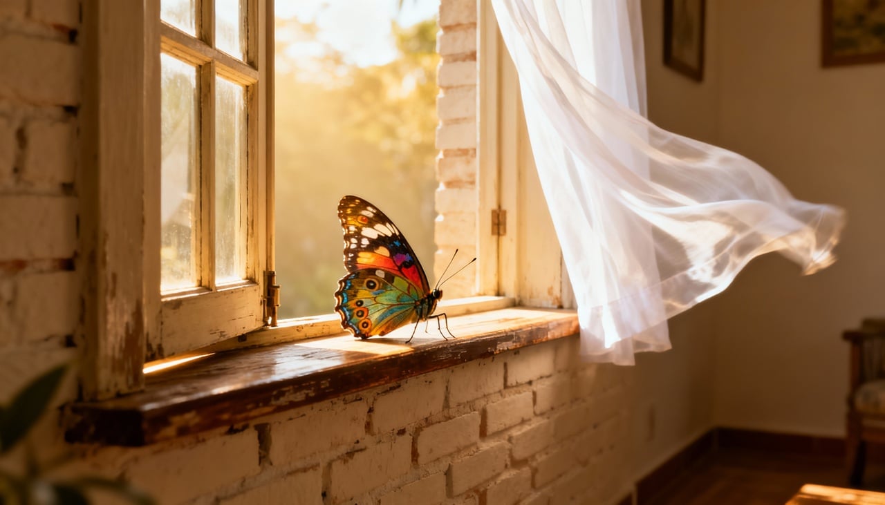 Uma das reflexões mais bonitas que as borboletas nos trazem está ligada à intensidade de viver o agora