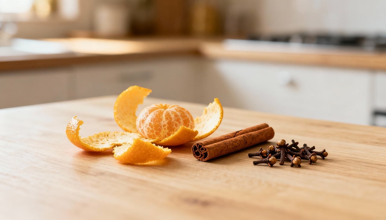 A principal característica das cascas de laranja é a presença de óleos essenciais com fragrância cítrica intensa