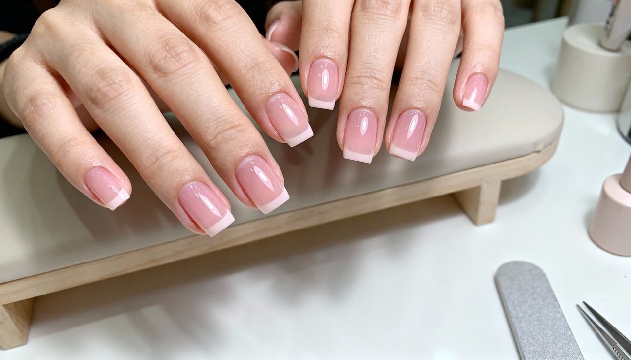 Uma queixa comum é que a pontinha branca costuma sair ou lascar muito rápido