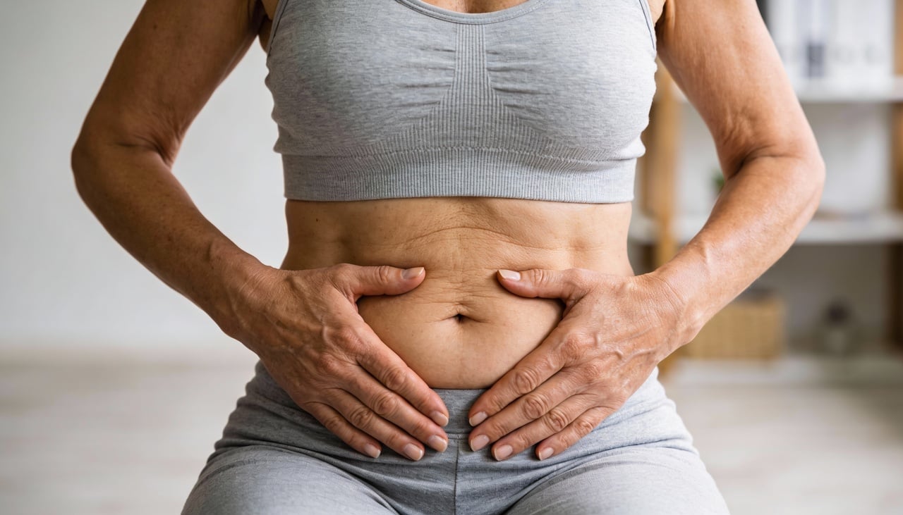 O truque da "respiração profunda" que afina a cintura em quem já passou dos 50