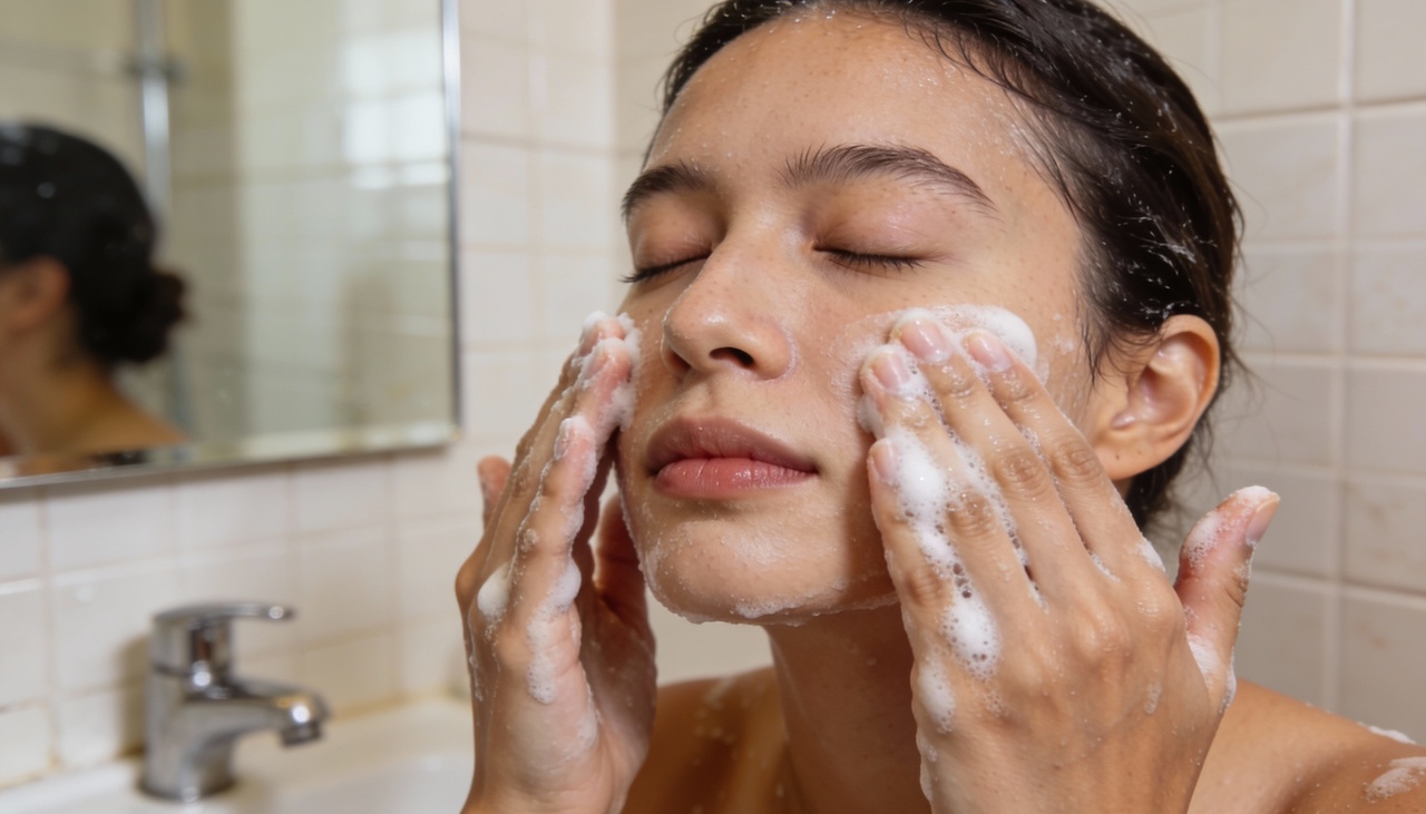 A limpeza facial não precisa ser complicada, mas exige atenção à escolha do sabonete, à temperatura da água e à frequência das lavagens
