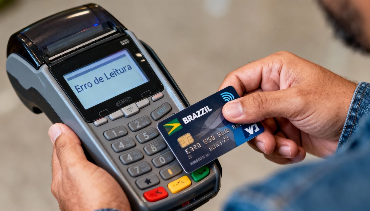 Ao se deparar com a recusa do cartão mesmo com saldo, é importante identificar rapidamente se a causa é momentânea