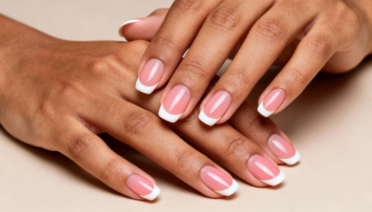 Uma queixa comum é que a pontinha branca costuma sair ou lascar muito rápido