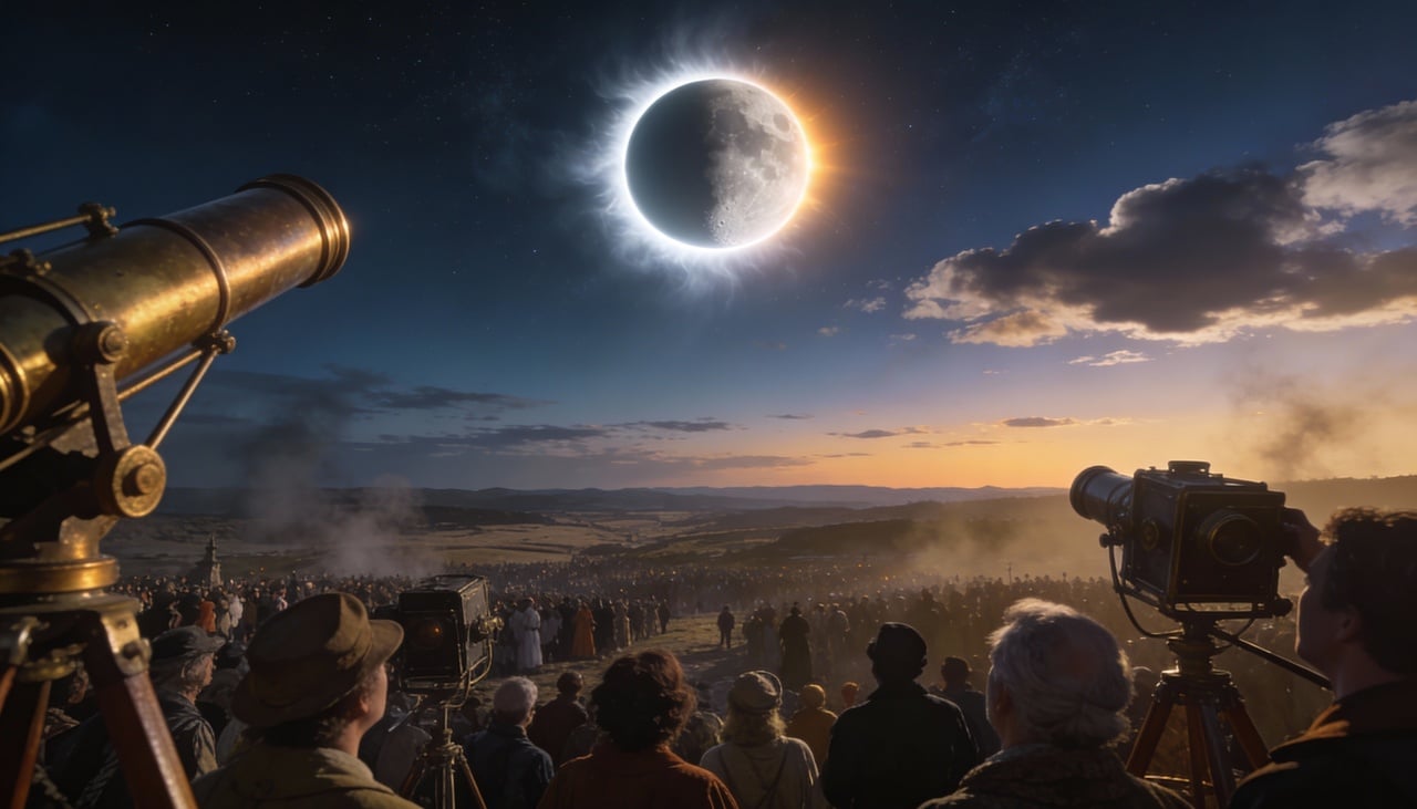 Eclipses solares ocorrem com certa frequência, mas um com a duração e a visibilidade deste próximo evento é uma raridade estatística