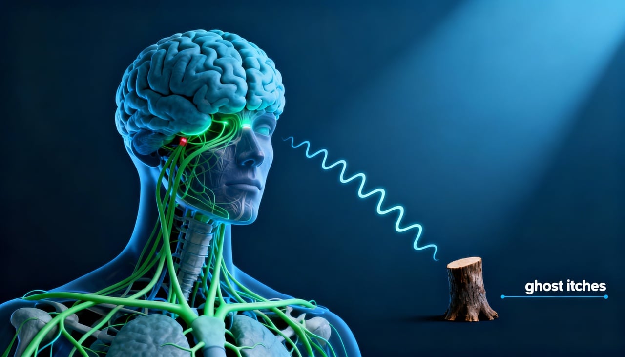 O cérebro capta e decodifica sinais enviados pela pele por meio de impulsos nervosos