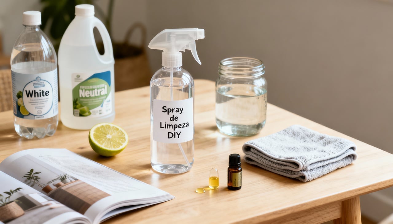 Além do perfume e da limpeza física, alguns utilizam sprays de purificação energética do lar em práticas ligadas à harmonização de ambientes