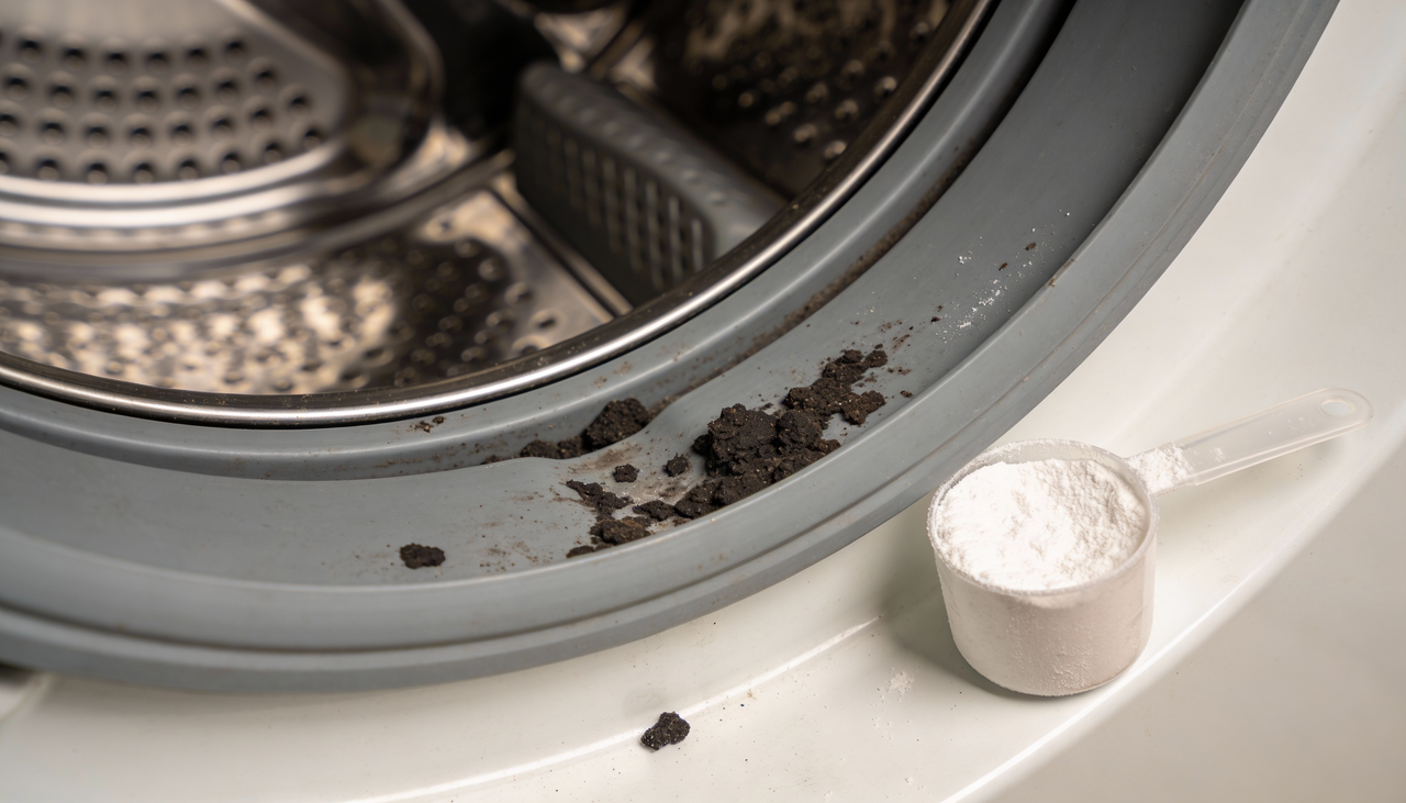 A solução definitiva para acabar com os farelos que grudam no tecido é migrar para o sabão líquido