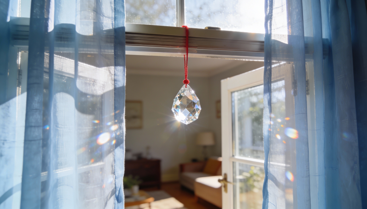 O cristal multifacetado serve para corrigir fluxos de energia acelerados ou perdas financeiras desnecessárias