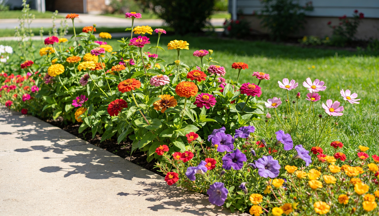 Plantas com ciclo de floração prolongado oferecem vantagem significativa ao manter jardins coloridos por meses consecutivos