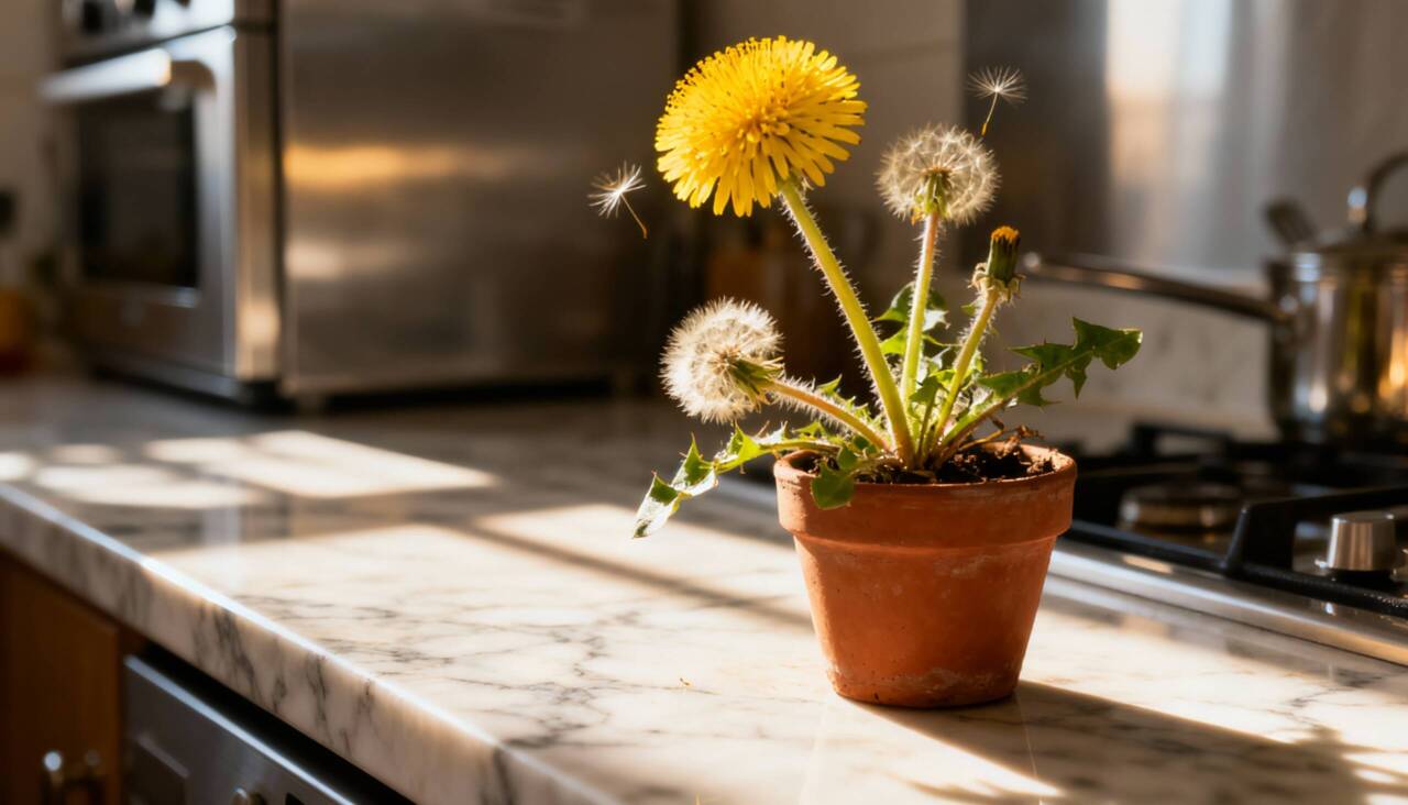 No plano espiritual, o dente de leão é relacionado à esperança, à fidelidade e à continuidade dos laços familiares – Imagens produzidas com uso de Inteligência Artificial