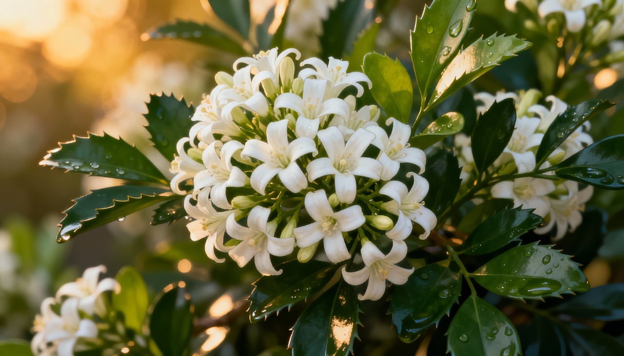 O grande atrativo dessa espécie são suas pequenas flores brancas – Imagens produzidas com uso de Inteligência Artificial