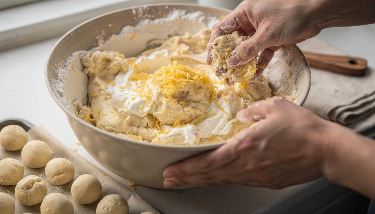 Para quem busca praticidade, essa versão é perfeita porque não exige técnicas complexas nem o uso de fogão para preparar a massa