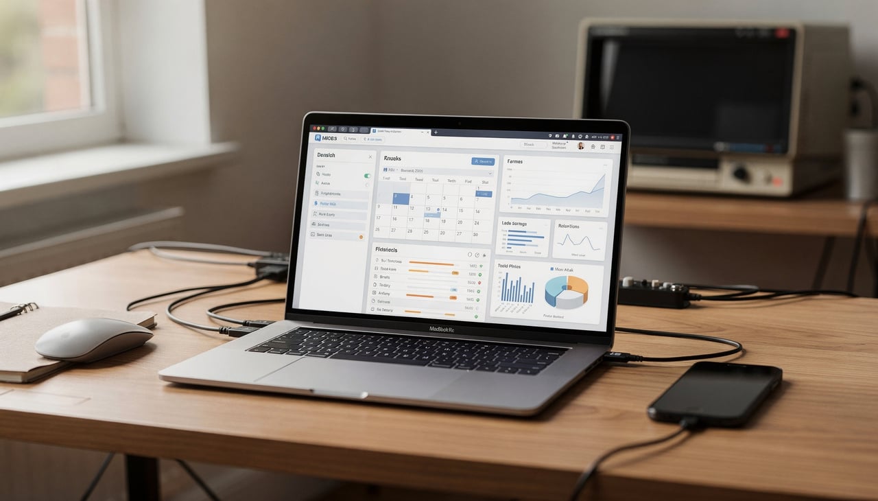 Quando um dispositivo é substituído, a organização pessoal costuma passar por ajustes