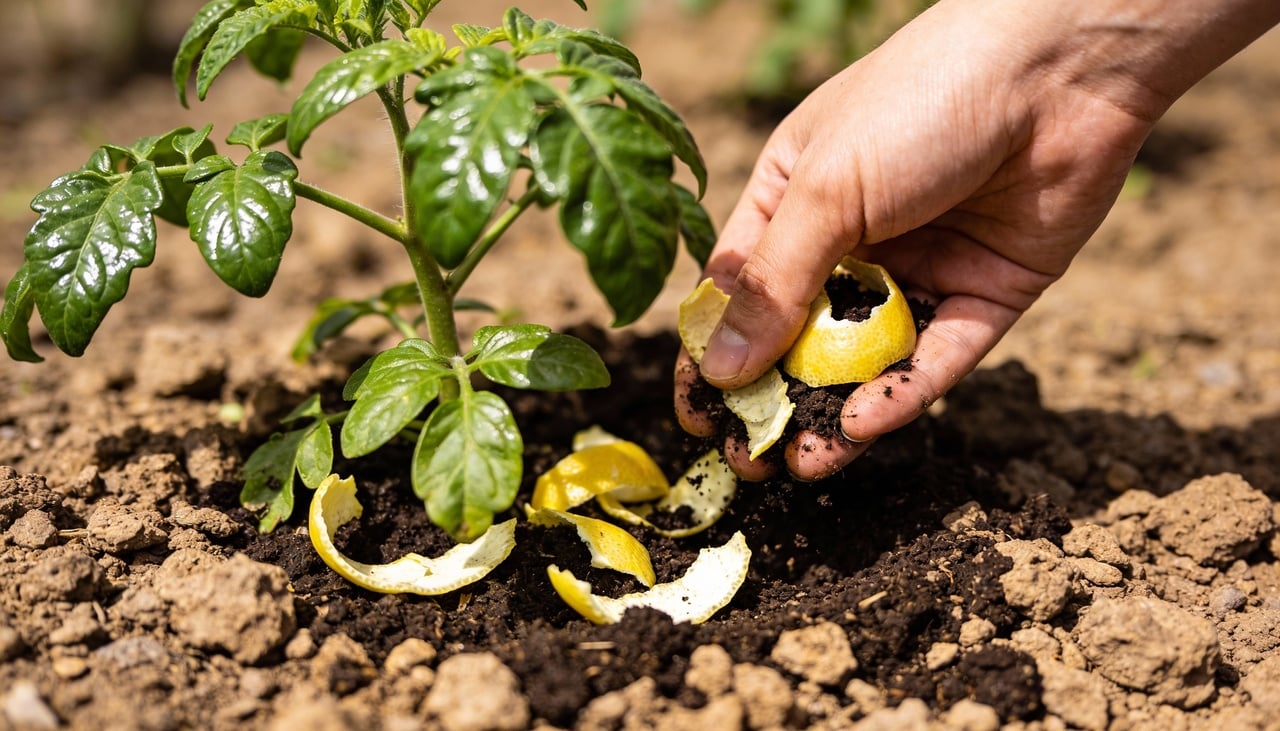 As cascas de limão são ricas em nutrientes essenciais que fazem toda diferença no desenvolvimento das plantas