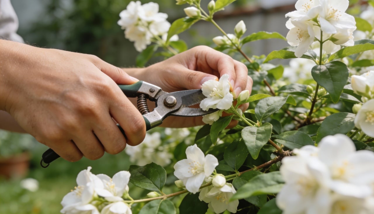 O segredo para ter um jasmim árabe exuberante está em manter a hidratação adequada