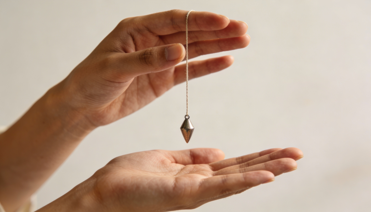 Antes de começar a praticar, você precisa de um peso equilibrado preso a um fio flexível