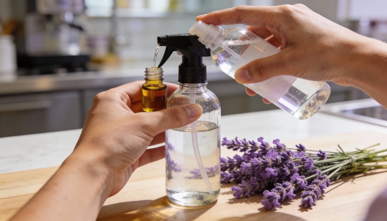 A base de qualquer aromatizador de ambiente caseiro é surpreendentemente simples e acessível