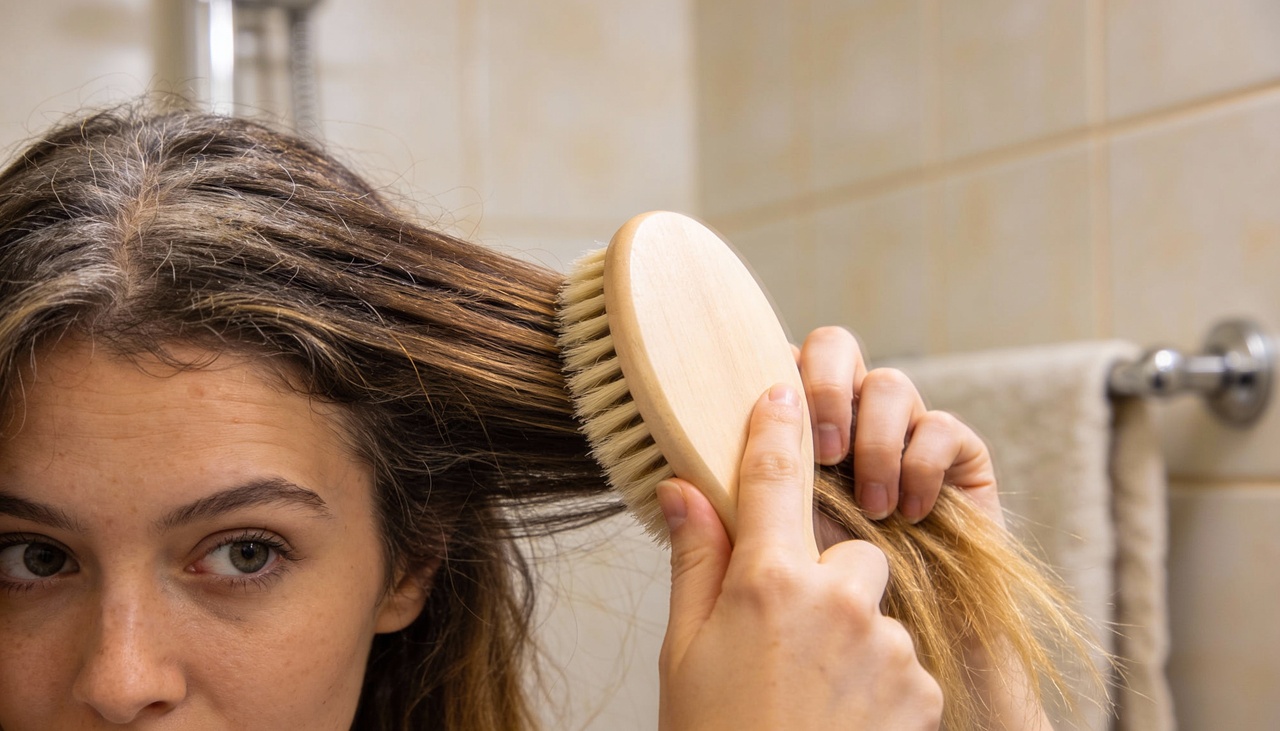 A escolha da escova para raiz oleosa depende da sensibilidade do couro cabeludo e da textura do cabelo