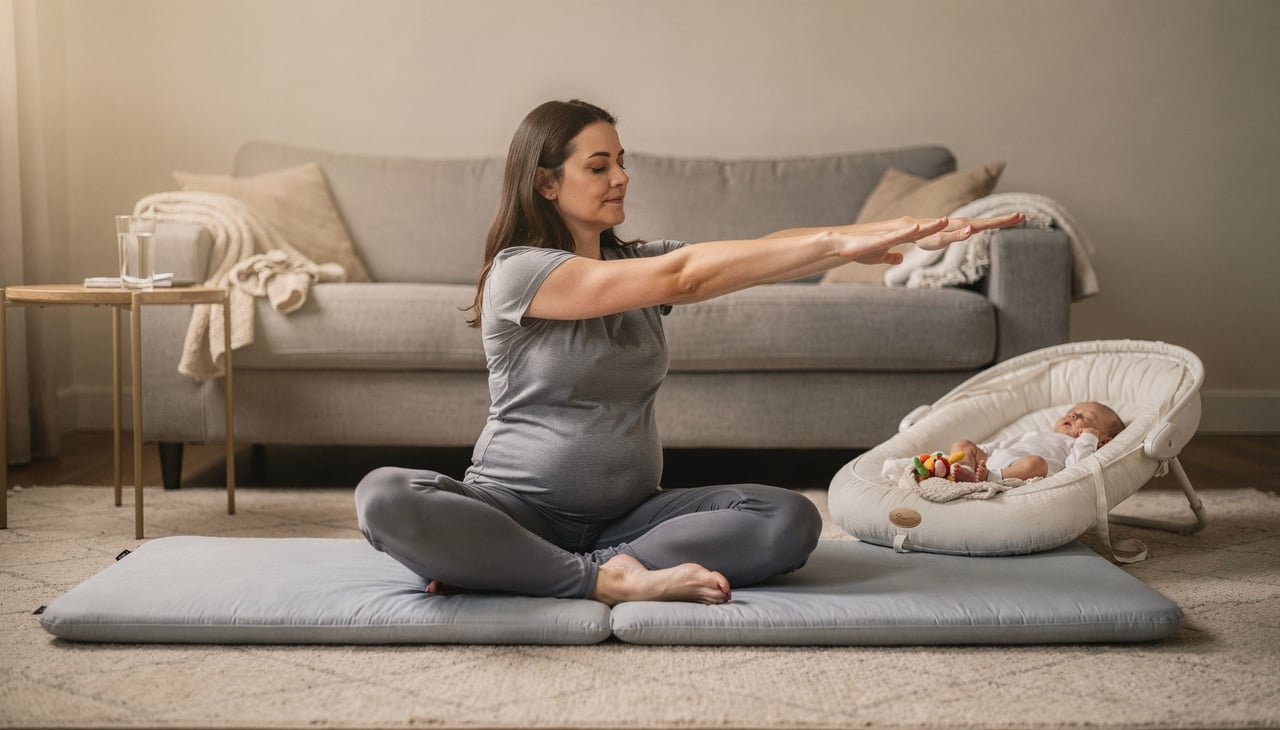 O momento ideal para começar a prática de exercícios no pós-parto depende de uma avaliação de saúde individual e da orientação profissional