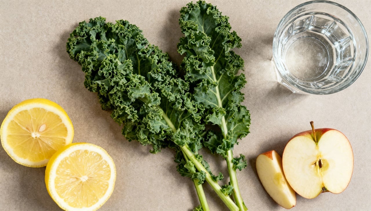 O tema benefícios da couve costuma aparecer em reportagens, pesquisas e materiais educativos sobre nutrição – Imagens produzidas com uso de Inteligência Artificial