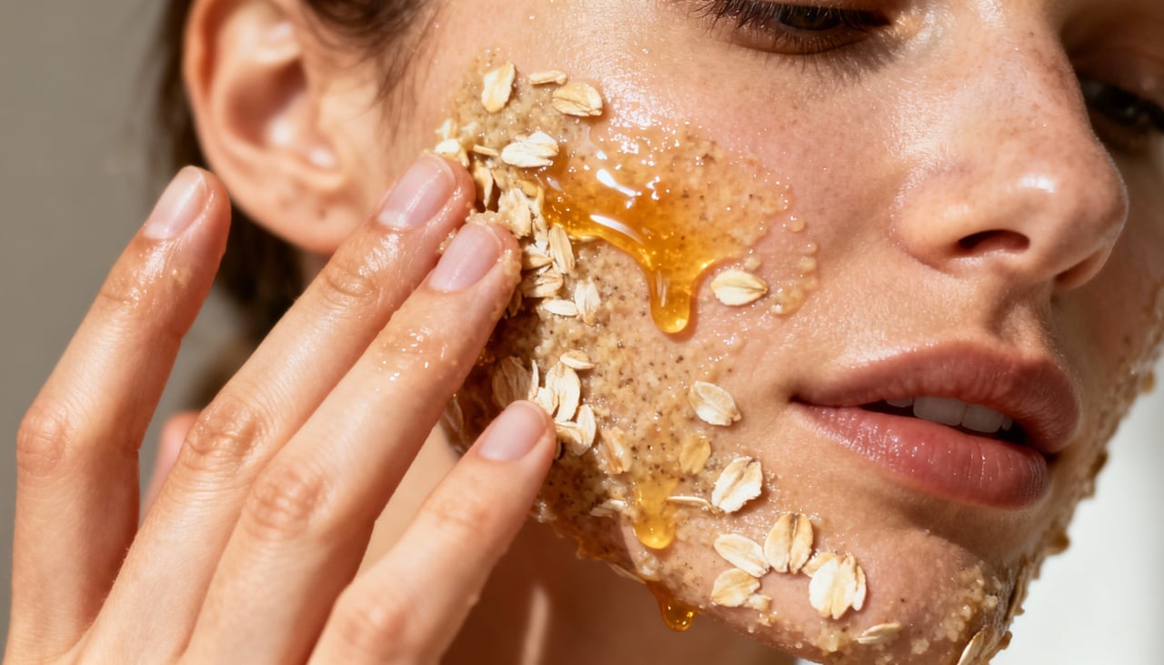 Detox facial é um conjunto de cuidados voltados para desobstruir poros, remover resíduos acumulados e equilibrar a oleosidade – Imagens produzidas com uso de Inteligência Artificial