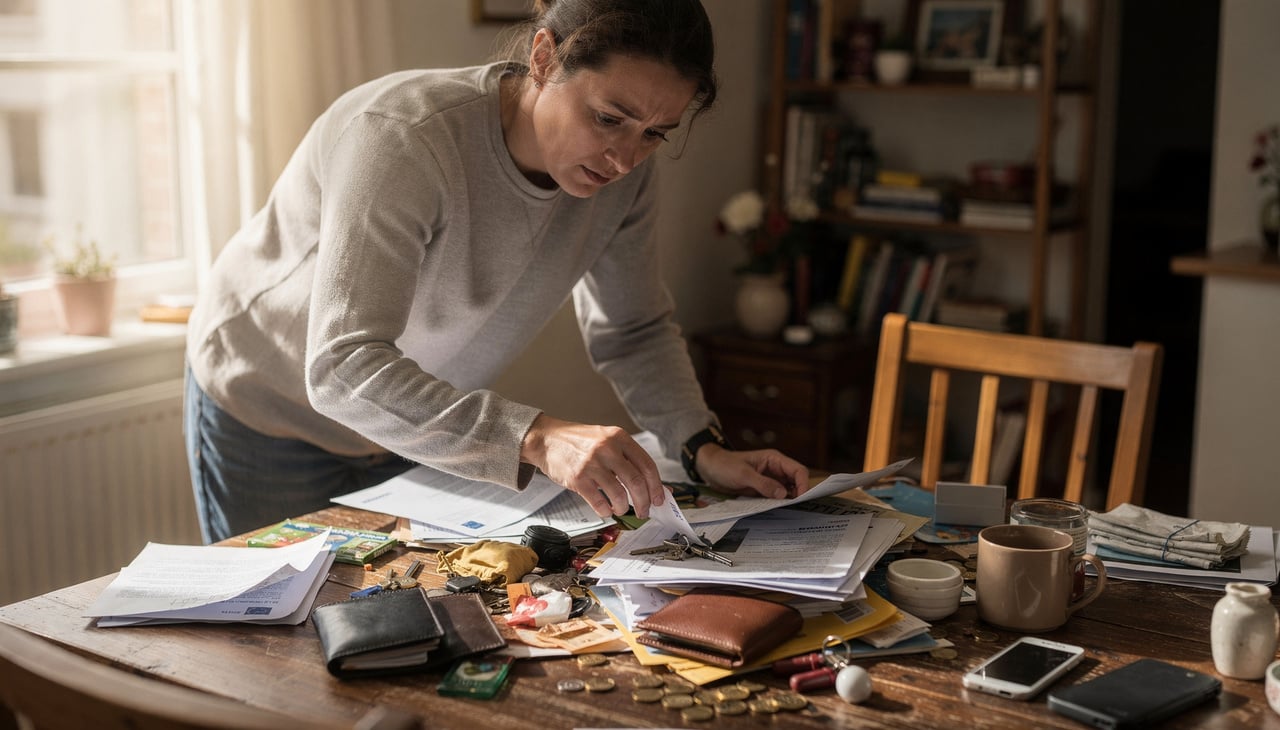 A expressão esquecer coisas simples com frequência costuma se referir a lapsos de memória repetidos em situações do cotidiano