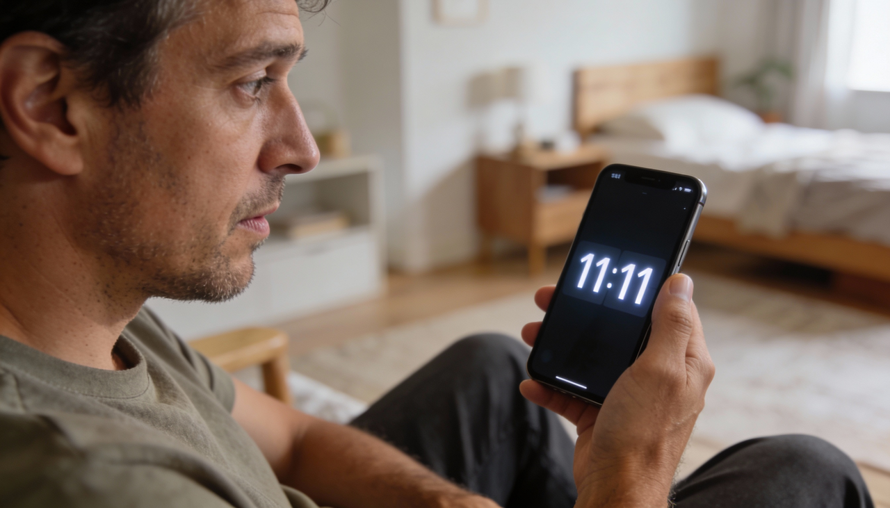 Do ponto de vista psicológico, ver horas iguais constantemente pode indicar um estado de maior vigilância interior