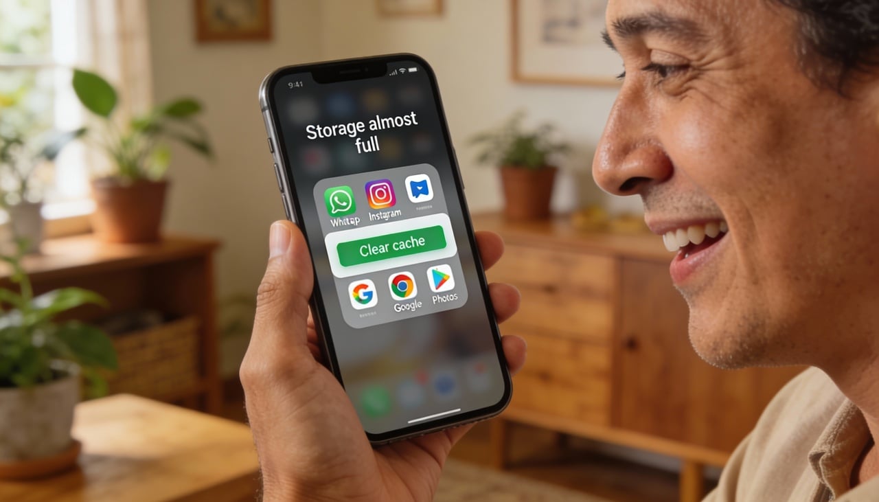 Muitos aplicativos guardam cópias de imagens e arquivos apenas para carregar mais rápido na próxima vez que você os abrir