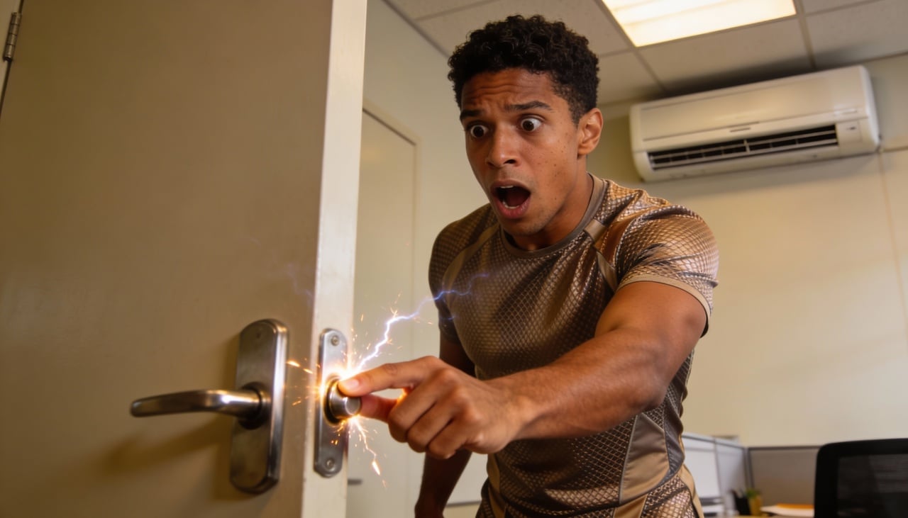 Locais de trabalho onde equipamentos eletrônicos sensíveis operam requerem controle rigoroso de eletricidade estática