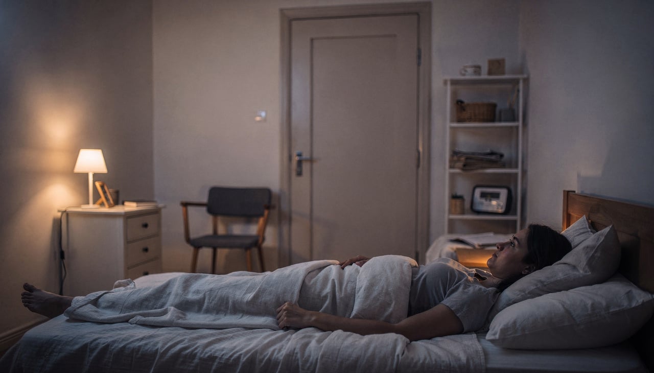 A posição de comando é o lugar estratégico onde você consegue ver a porta do quarto sem estar diretamente na frente dela