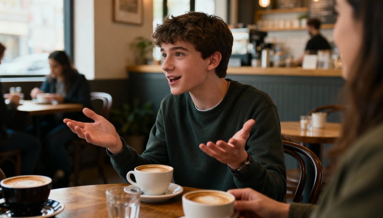 Entre os signos mais comunicativos, Gêmeos geralmente ocupa o topo da lista – Imagens produzidas com uso de Inteligência Artificial