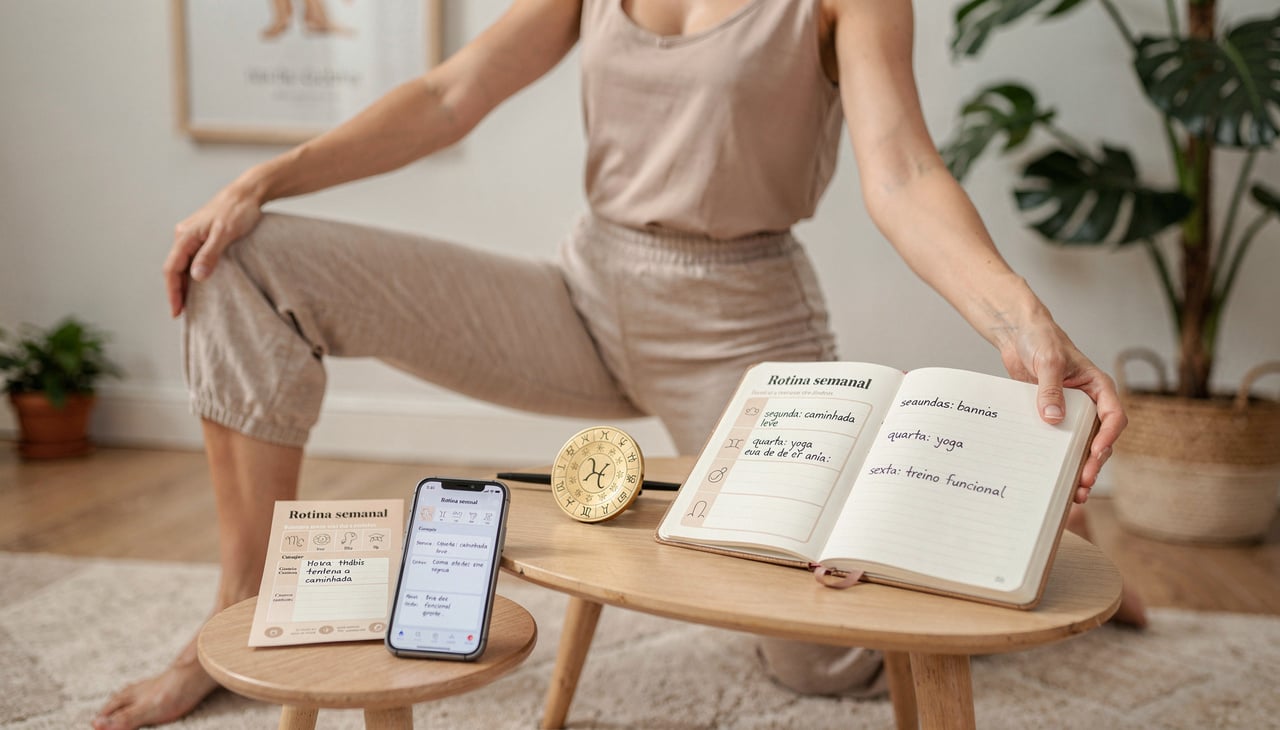 Em 2025, a busca por bem-estar físico está cada vez mais ligada à saúde mental, e a astrologia é frequentemente usada como referência simbólica