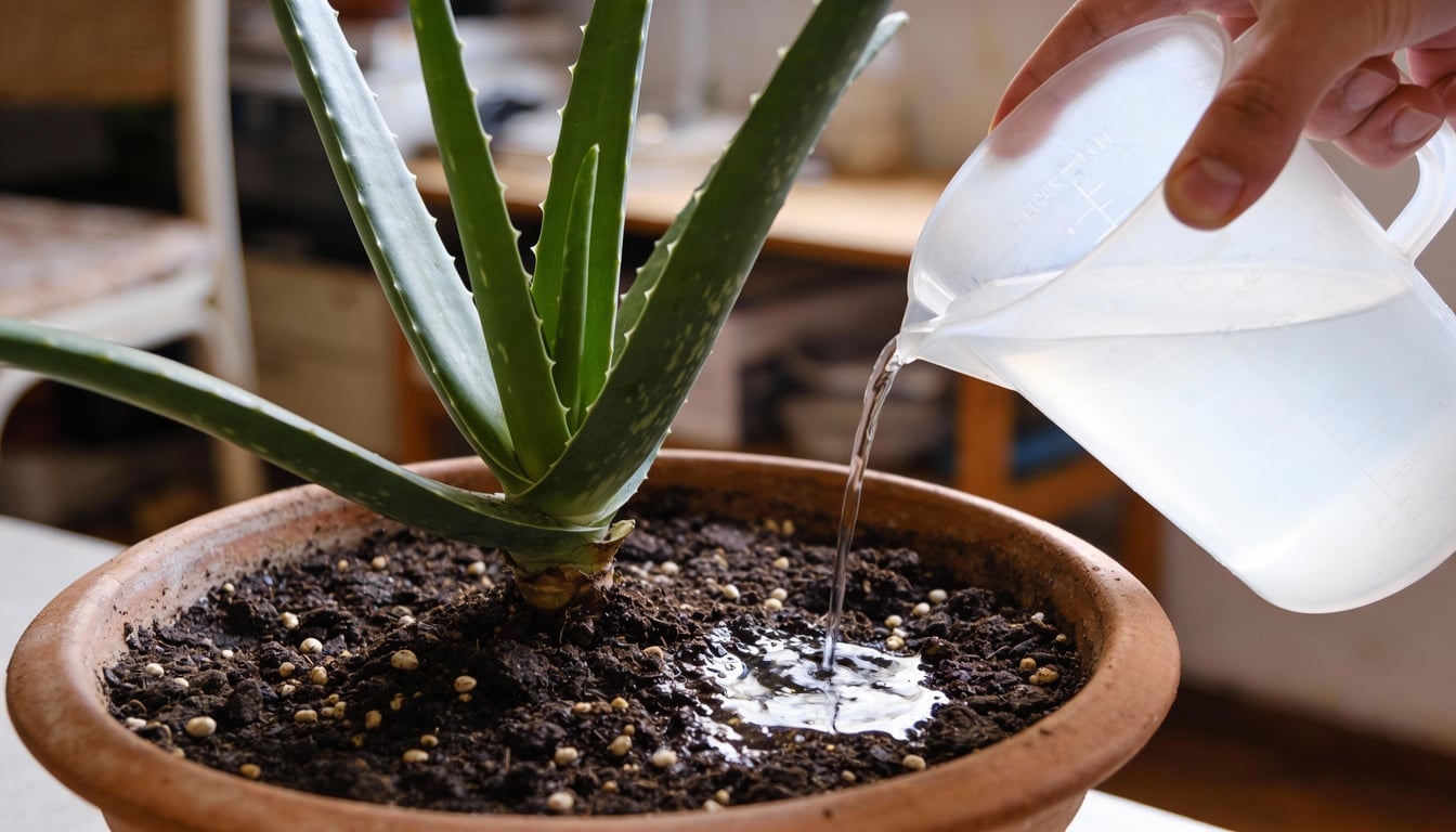 O segredo para que essa técnica funcione sem atrair pragas é a diluição extrema