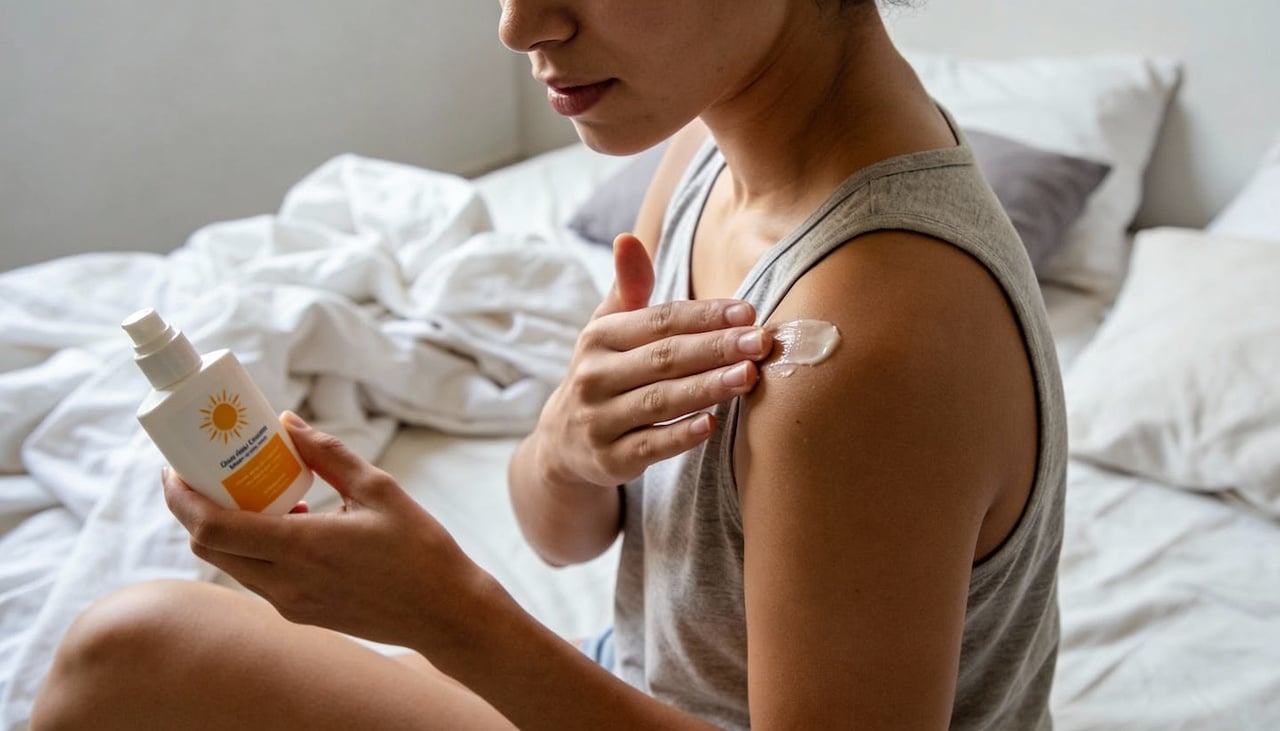 Organizar um ritual simples para o skincare do pescoço e do colo não exige muitos produtos