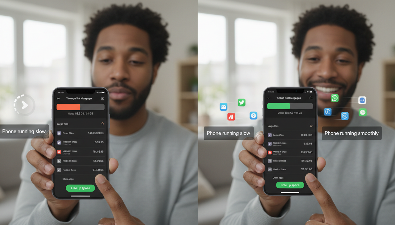 O WhatsApp armazena automaticamente cada vídeo, foto e áudio que você recebe em grupos ou conversas privadas