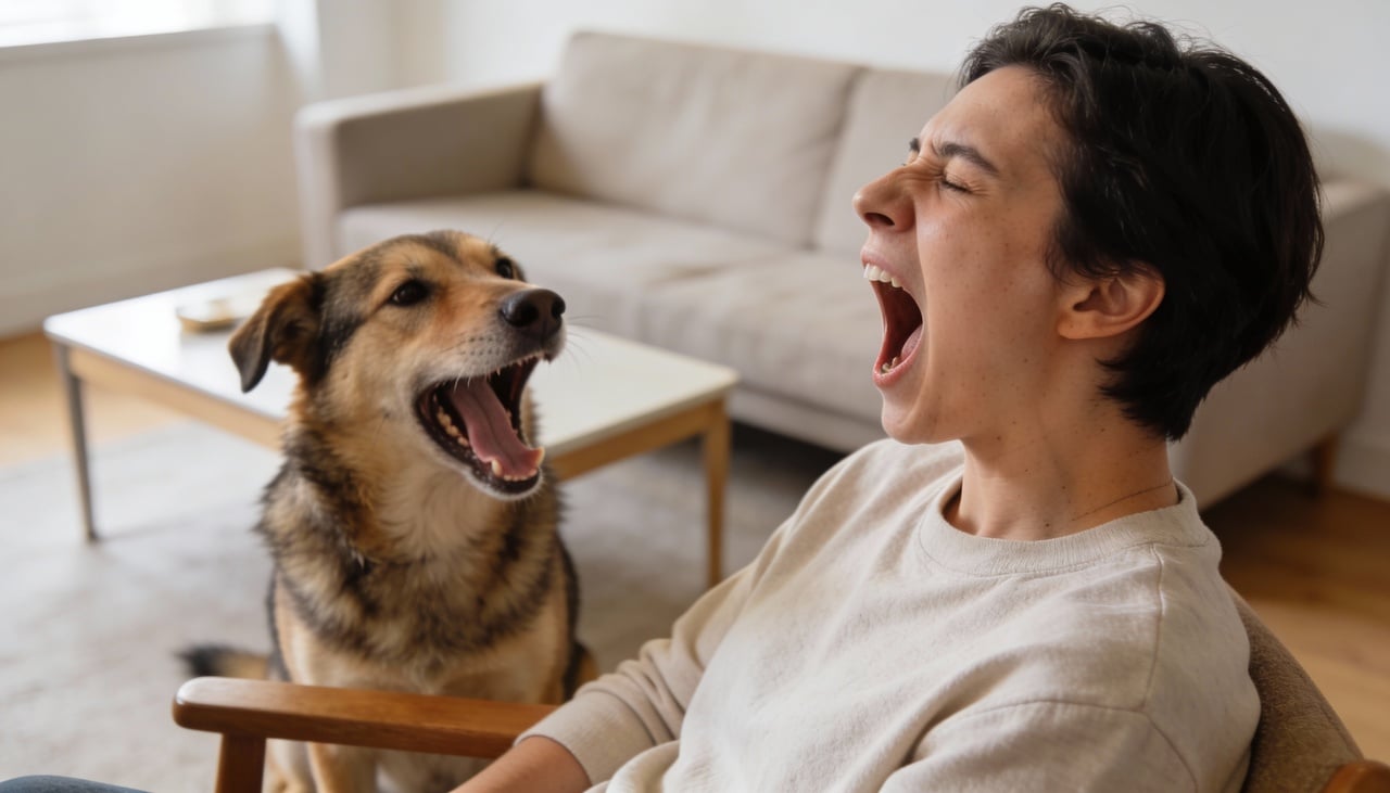 O fenômeno do bocejo contagioso já foi observado em outras espécies sociais, como chimpanzés, babuínos e lobos