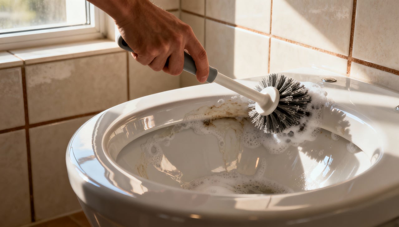 Essa técnica, popularizada como um truque de avó modernizado, baseia-se em processos naturais de fermentação para atacar incrustações e manchas no vaso