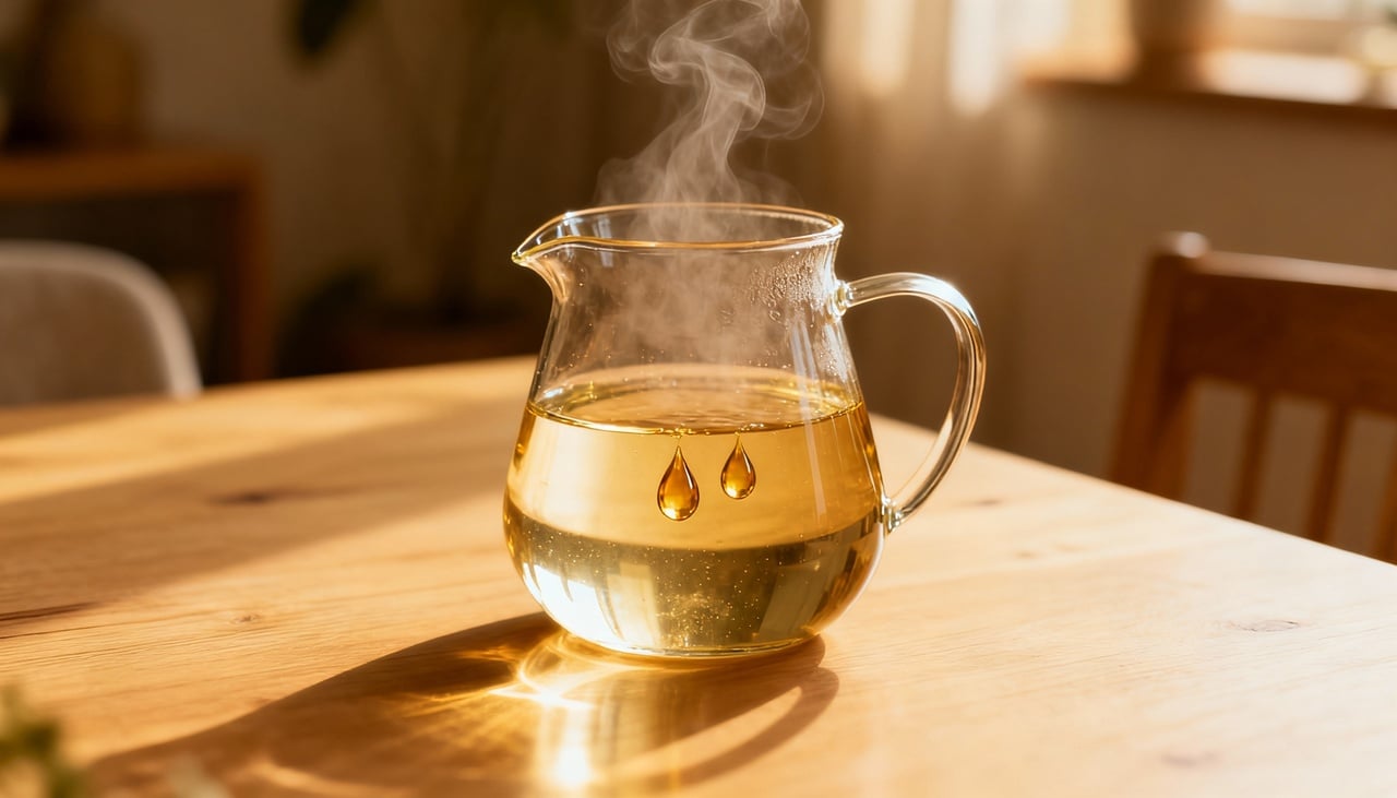 Essa solução caseira funciona de maneira eficiente porque a água aquecida serve como um meio para que os óleos essenciais se espalhem gradualmente pelo ar