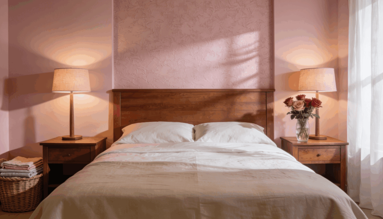 A psicologia das cores unida ao Feng Shui sugere tons que acalmam e, ao mesmo tempo, despertam a paixão sem causar irritabilidade