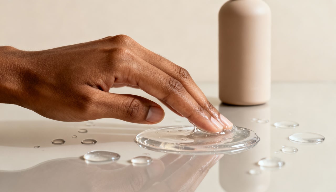 O principal motivo para hidratar a pele oleosa é a necessidade de manter a integridade da barreira cutânea – Imagens produzidas com uso de Inteligência Artificial