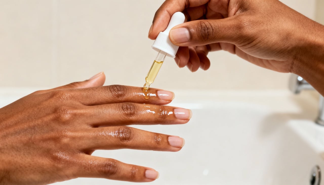 A principal razão para as unhas ficarem frágeis é a desidratação e o contato frequente com produtos químicos agressivos – Imagens produzidas com uso de Inteligência Artificial