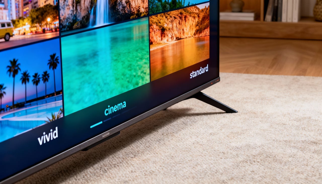 Esses modos existem para adaptar o painel da TV às características do que está sendo exibido