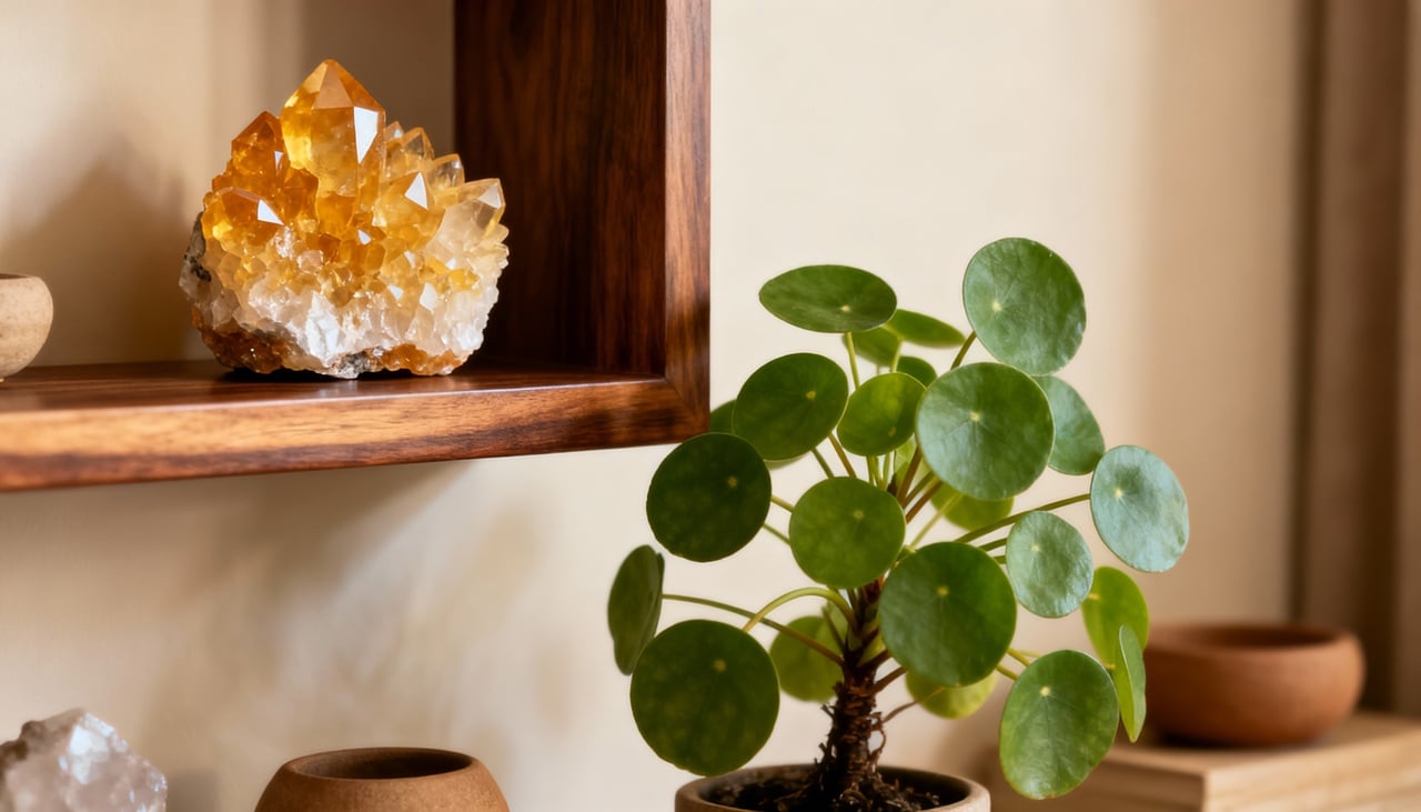 O citrino é conhecido por ser a “pedra da prosperidade”. Sua cor amarela vibrante está diretamente ligada ao elemento Terra e ao Sol – Imagens produzidas com uso de Inteligência Artificial