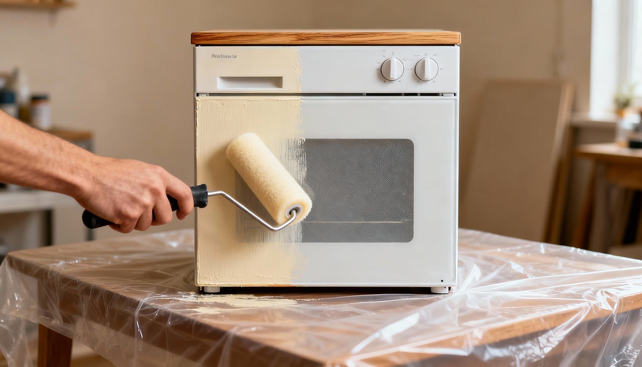 Modelos antigos, amarelados ou riscados podem ganhar aparência renovada com um bom projeto de pintura – Imagens produzidas com uso de Inteligência Artificial