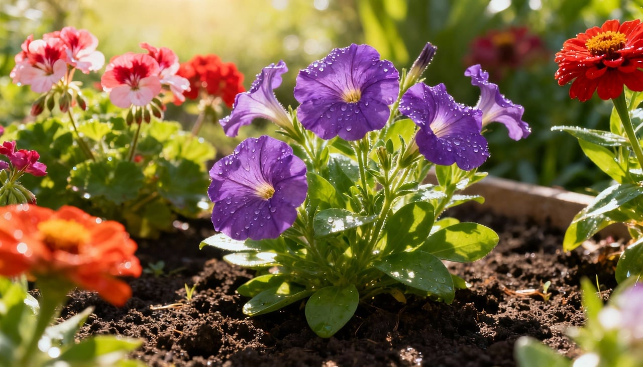 Selecionar espécies que toleram bem o calor intenso e se adaptam às condições locais garante um jardim florido durante todo o verão