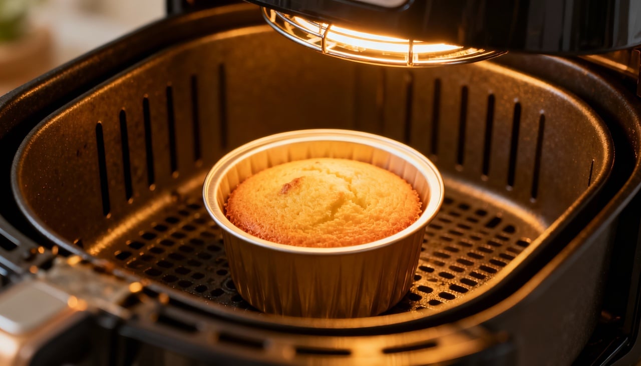 Muitos modelos de air fryer contam com funções pré-definidas para alimentos como batatas, frango, peixes, bolos e até legumes