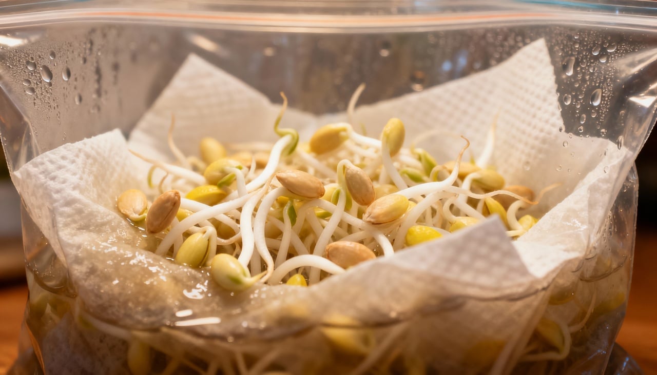 O primeiro passo para acelerar o crescimento consiste na preparação adequada das sementes