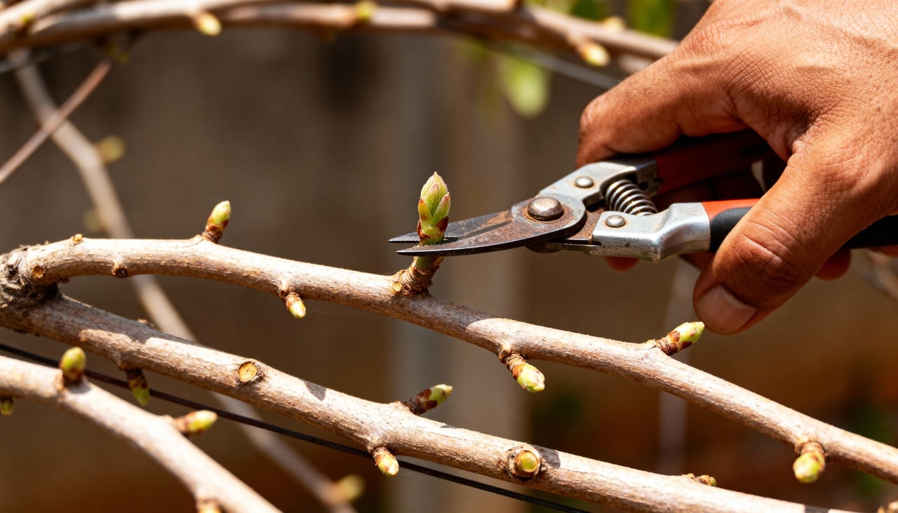 O mês de dezembro oferece condições ideais para podar plantas que perdem suas folhas nesta estação – Imagens produzidas com uso de Inteligência Artificial