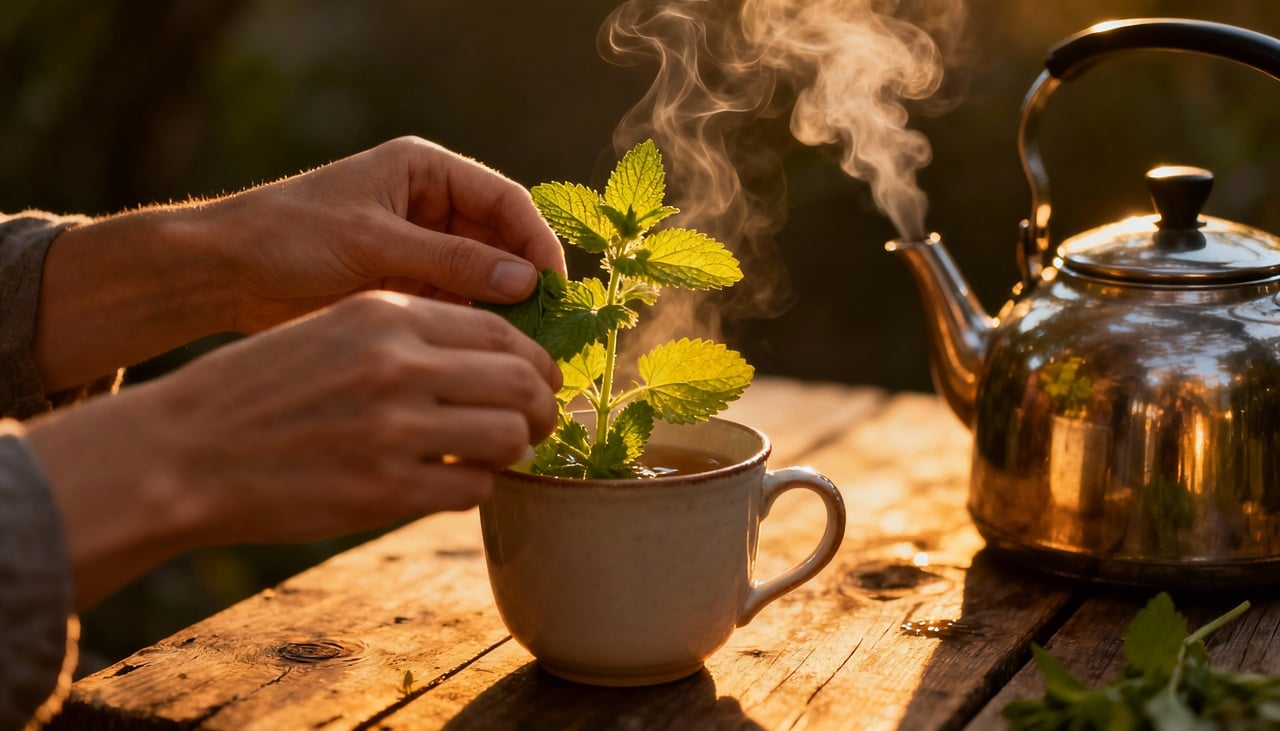 O cultivo dessa erva é extremamente simples e não exige grandes espaços, adaptando-se perfeitamente a apartamentos – Imagens produzidas com uso de Inteligência Artificial