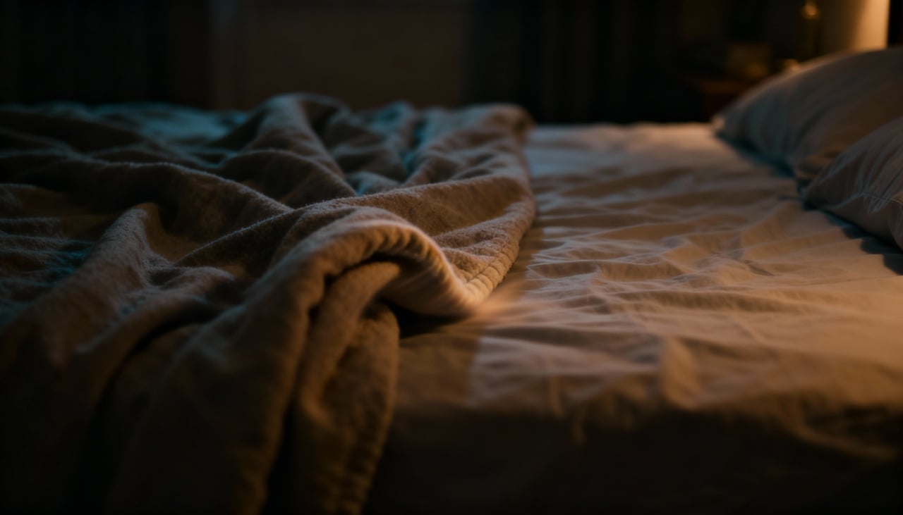 O espasmo hipnagógico, também conhecido como “soluço” do sono, é uma contração involuntária dos músculos – Imagens produzidas com uso de Inteligência Artificial